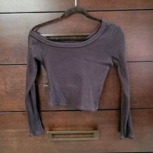 Off the shoulder sweater